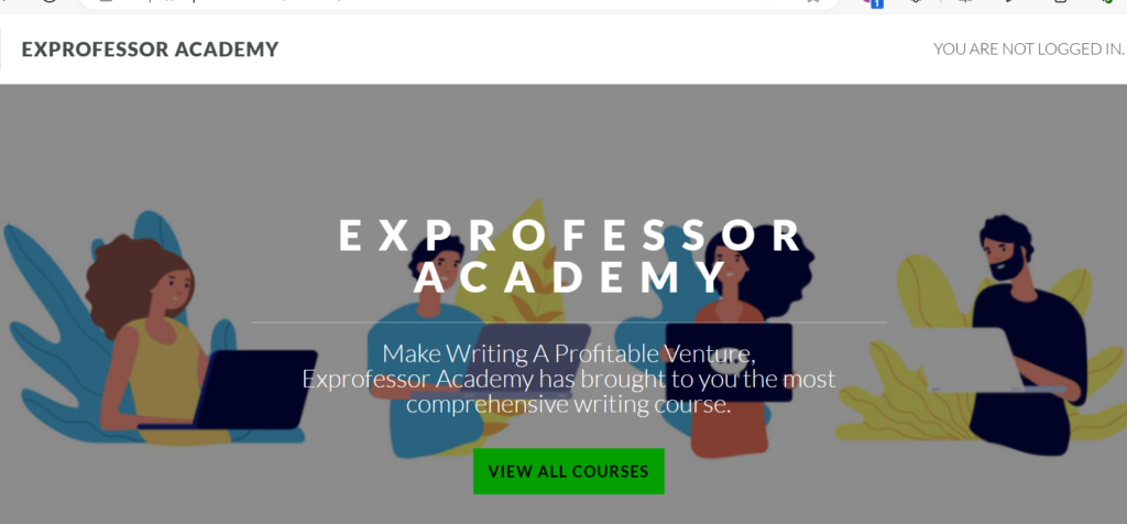 online writing training